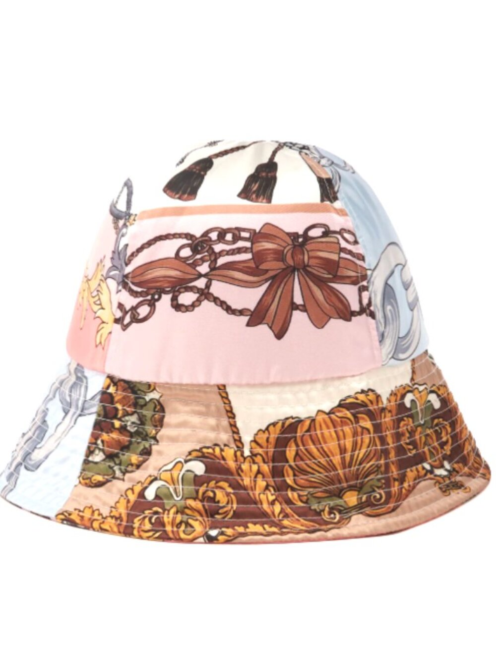 Comme des Garcons Baroque Pattern Print Bucket Unisex Hat